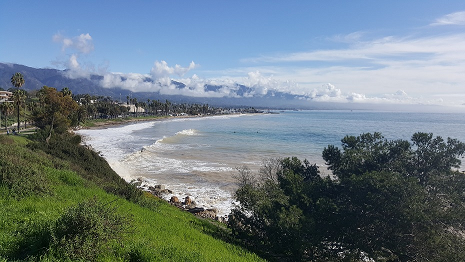 Santa Barbara California coastline